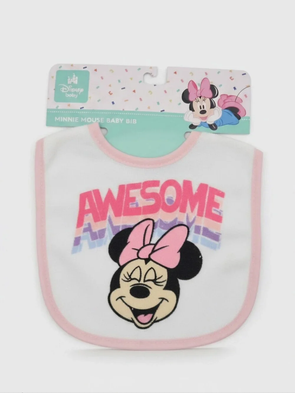 Disney Baby Minnie Mouse Baby Bibs 3-Pack